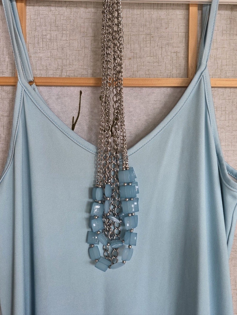 Bundle Maxi Dress - Ombre Dress & Blue Layered Chain Necklace In "Honu" Shop Bag - Picture 6 of 15